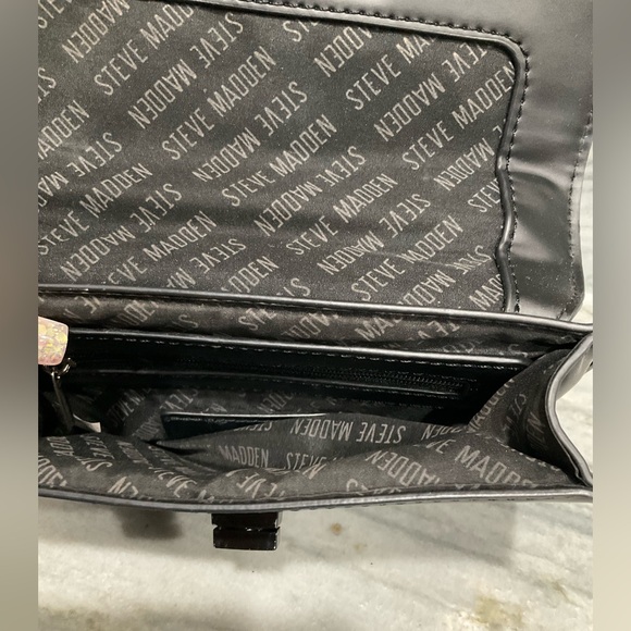 Steve Madden Black‎ Studded Crossbody - Picture 7 of 12